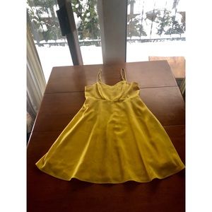 Flirty Yellow Dress